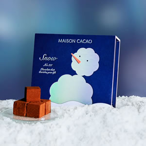 【クリスマス限定】生チョコレート SNOW ／ オリジナルビター