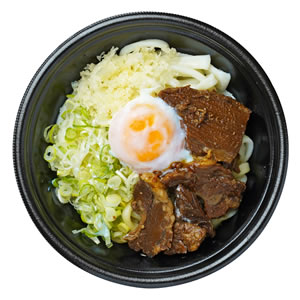 釜玉牛すじうどん